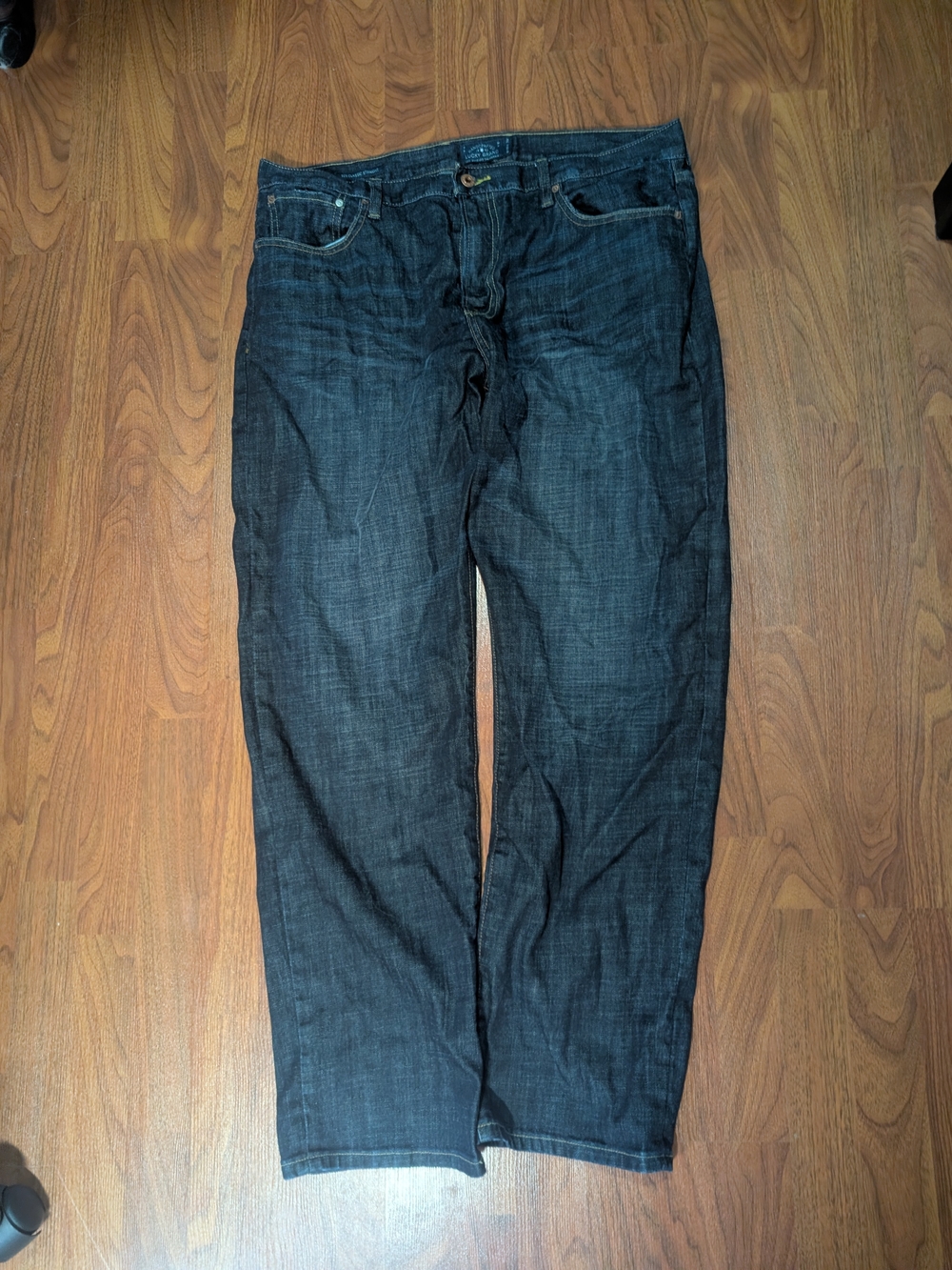 Lucky Brand Men's Dark Indigo Relaxed Jeans